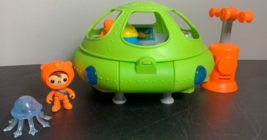 Octonauts Deep Sea Launch Octo-lab COMPLETE Octo-Buggy Light Sound Tested Works - £97.38 GBP