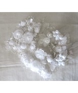 Lot of Wedding, Bridal Supplies, Flowers, Bead Sprays, More Vintage - £10.19 GBP