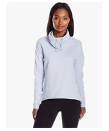 Soffe Mujer Acolchado Cuello Drapeado Manga Larga Suéter, Pluma Azul, Gr... - $26.88 CAD