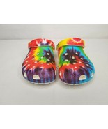 Crocs Classic Tie-Dye Graphic Clog Unisex Size M6, W8- New with Tags! FW3 - £28.93 GBP