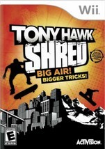 Wii Tony Hawk Shred Video Game Only Skateboard Sports Nintendo Complete Skate - £4.49 GBP