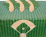 Baseball Tablecloth Birthday Party Plastic Table Cover (54 X 108 In, 3 P... - $25.99