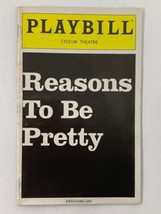 2009 Playbill Lyceum Theatre Marin Ireland in Reasons To Be Pretty - £11.52 GBP