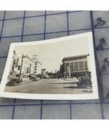 Vintage Photograph 1930s Albany Hotel Location Unknown Street Scène - $18.37