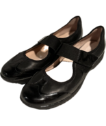 Black Patent Leather Mary Jane Shoes, Size 9M - £33.02 GBP