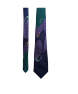 Christopher Vintage 90s Mens Tie Geometric Design Classic Length Multicolor - $9.16 CAD