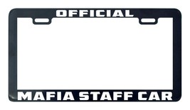 Official mafia staff car license plate frame holder tag - $6.92
