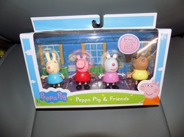 PEPPA PIG AND FRIENDS PLAYSET BY JAZWARES NEW - $19.70