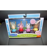 PEPPA PIG AND FRIENDS PLAYSET BY JAZWARES NEW - $24.29