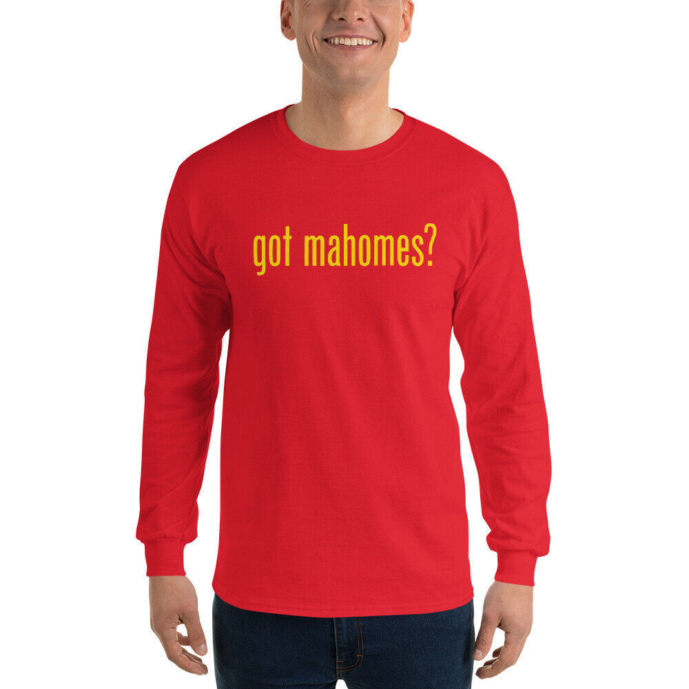 GOT PATRICK MAHOMES? LONG SLEEVE T-SHIRT Kansas City Football Star QB KC Fan Tee