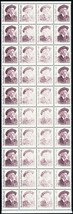 2177, MNH 15¢ Dry Printing Freak Error Block of 40 - Buffalo Bill - Stuart Katz - $149.95