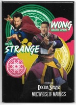 Doctor Strange In The Multiverse of Madness Strange and Wong Refrigerator Magnet - £3.13 GBP