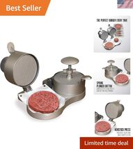 Burger Press, Makes 4 1/2" Diameter Patties for Hamburger, Crab Cakes, S... - $96.41