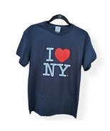 Delta Pro T Shirt Mens Medium I love New York Graphic T Shirt Short Slee... - £13.10 GBP