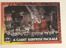 Batman Returns Vintage Trading Card #14 Giant Surprise Package - £1.49 GBP