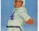 Wauwatosa vs Nathan Hale High School Football Program 1953 Wisconsin - $9.90