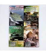 4 Weapons of War DVDs with Booklets Tanks Armored Vehicles Navy Carriers... - $9.00