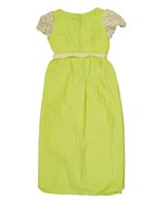 Vintage Lime Green Formal Dress dq - £20.49 GBP
