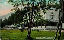 Vtg Postcard - The Hotel - Sol Duc Hot Springs Clallam County Washington Unused - £10.58 GBP