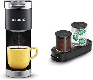 Keurig K-Mini Plus Coffee Maker, Single Serve K-Cup Pod &amp; Keurig K-Cup P... - $285.99