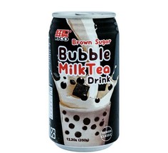 Rico Brown Sugar Flavor Bubble Milk Tea Drink 12.3 Oz (Pack Of 8 Cans) - $57.42