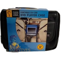 Case Logic Portable in car DVD case w/ Suspension System BLACK  NEW - £21.36 GBP