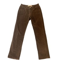Levis 505 Womens Size 6 M Straight Leg Brown Corduroy Pants - $23.75