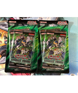 Yugioh Legendary Duelists Synchro Storm Double Booster Blister Pack 1st ... - £17.20 GBP