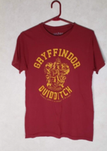 Harry Potter Short Sleeve Red Gryffindor Quidditch M T Shirt - Size Esti... - £7.77 GBP