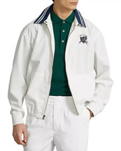 Polo Ralph Lauren Men&#39;s Bayport Monogram Poplin Jacket in Deckwash White-XL - £106.15 GBP