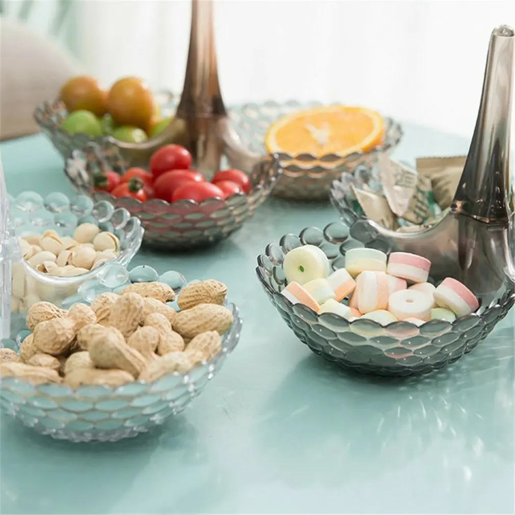 Play New Superimposable Fruit Tray Dessert Cake Snack Plate Coffee Table Candy T - £23.25 GBP