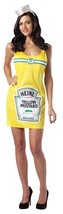 Heinz Mustard Bottle Womens Costume Dress Yellow Condiment Adult Unique ... - $59.99