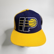 Sports Specialties Indian Pacers Snapback Hat IP Big Logo Rare Spellout ... - €258,66 EUR