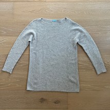 J. McLaughlin‎ Women&#39;s Cashmere Ribbed Pullover Sweater Gray XS - $49.99