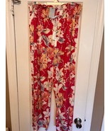 West Loop Printed  Palazzo Pants Women’s  MEDIUM, LARGE Stretchy NWT NEW - £18.04 GBP