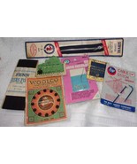 Vtg Assorted Sewing Notions Zipper &amp; Cable Stitch Needle Lot of 7  - €5,12 EUR