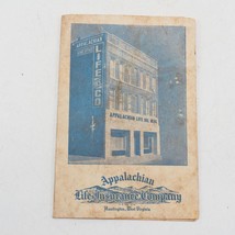 Vintage Appalachi Life Assicurazione Ago Libro Aghi Pubblicità Scheda - $31.86