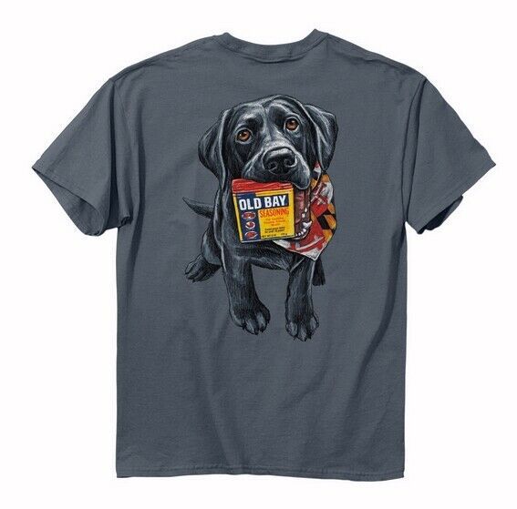 Old Bay Good Boy Dog Short Sleeve T-Shirt  NEW Fast Free Ship