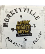 Keith Urban&#39;s Monkeyville Lvin&#39; Right Now Passport Sticker - £3.87 GBP