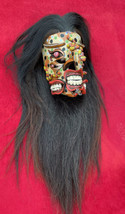 Mexican Folk Art Danced Ceremonial Otherworldly Leather Tastoane Mask ~ ... - £393.45 GBP