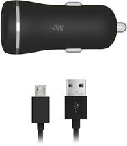 Just Wireless 17W 3.4A Dual USB Port Car Vehicle Charger - $6.70
