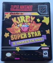 Kirby Super Star Superstar Case Only Super Nintendo Snes Box Best Quality - £10.14 GBP