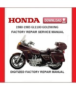 HONDA GL1100 GOLDWING 1980-1983 Factory Service Repair Manual  - £15.63 GBP