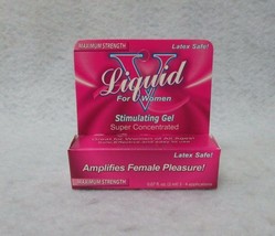 Liquid V Female Arousal Gel Max Strength Clitoral Sensitivity Enhancer -... - $11.77