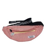 Gigio USA Mauve Pink Fanny Pack Belt Bag Hip Bag Adjustable Strap - £15.66 GBP
