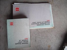 1990 Chevy GMC S/T St Camion Service Atelier Manuel Set OEM - £36.09 GBP