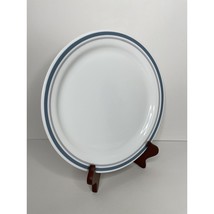 Corelle Indigo Dinner Plate Blue Slate Gray 10” Coupe Supper  - £17.10 GBP