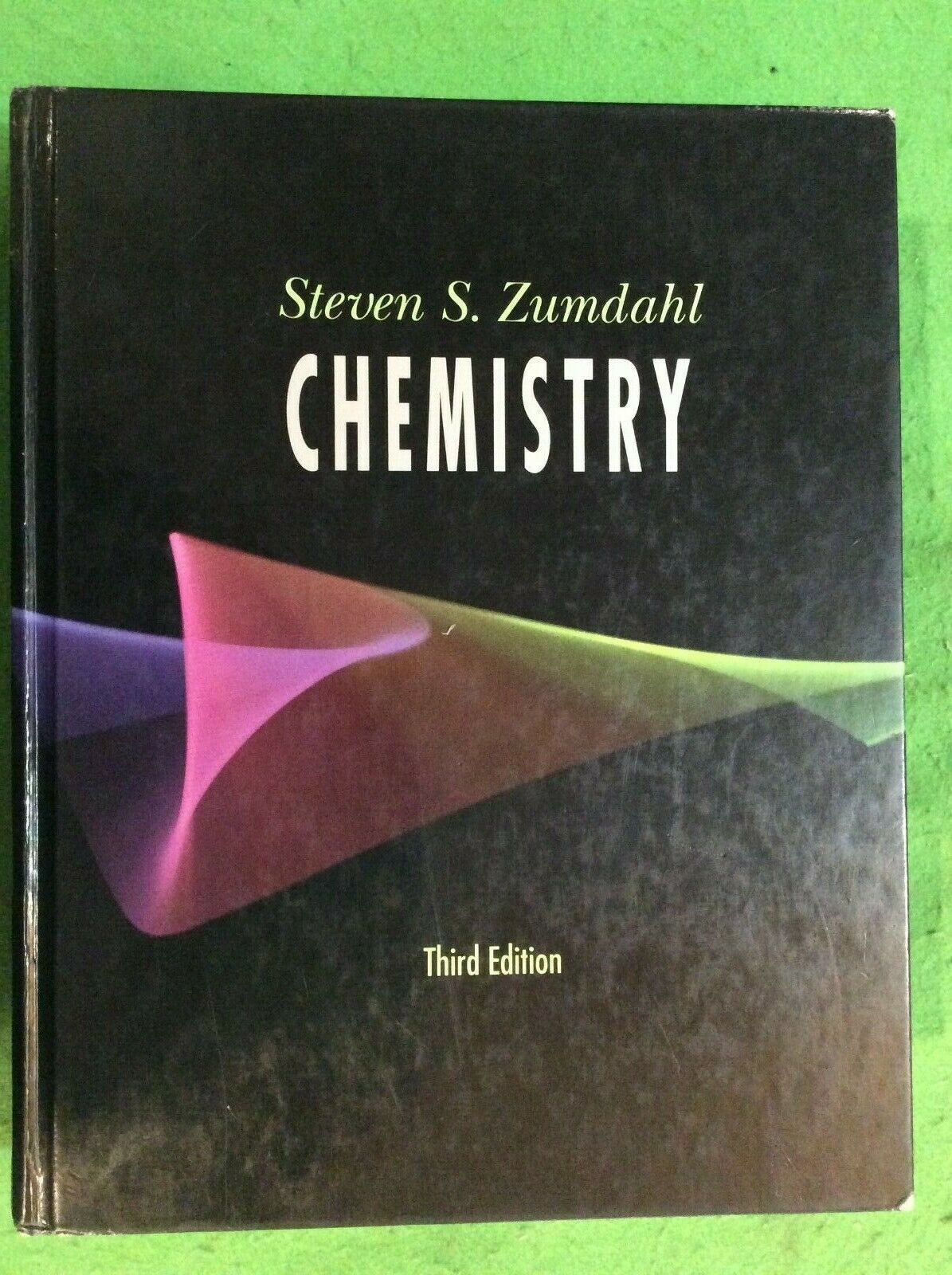 CHEMISTRY by STEVEN S. ZUMDAHL - THIRD EDITION - HARDCOVER - $24.95