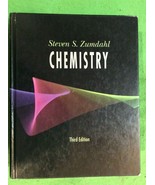 CHEMISTRY by STEVEN S. ZUMDAHL - THIRD EDITION - HARDCOVER - $34.12 CAD