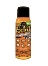 Gorilla Heavy Duty Permanent Bond Multi-Purpose Spray Adhesive, 11 Oz. - £13.32 GBP